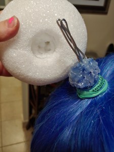 Stub and Styrofoam ball